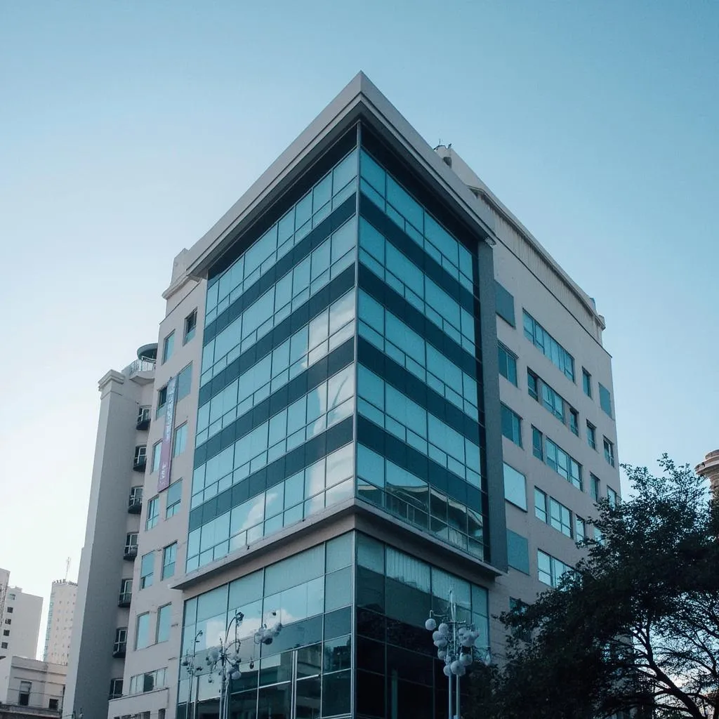 Edificio emblemático de Buenos Aires representando la solidez de FinanzasArg